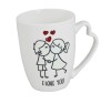 Kubek porcelanowy - I Love You