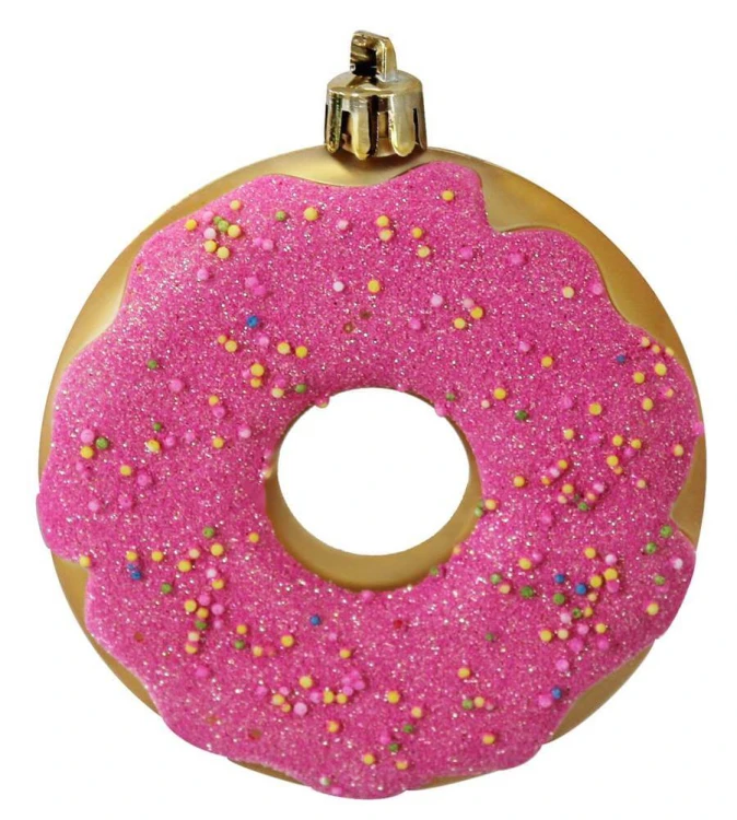 Donat 8cm - Ozdoba Choinkowa kpl. 3 szt. fot.3