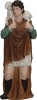 Figura do szopki - Pasterz  z barankiem 