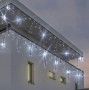 Kurtyna świetlna Sople led biała zimna 960 cm z efektemFLASH