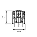 Pergola Antico Solidnie wykonana - łatwa do złożenia. Wysoka i szerok