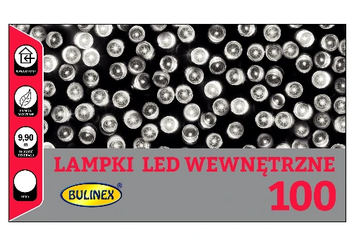 światełka na choinke lampki led białe