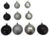 Bombki choinkowe - zestaw 110 szt.