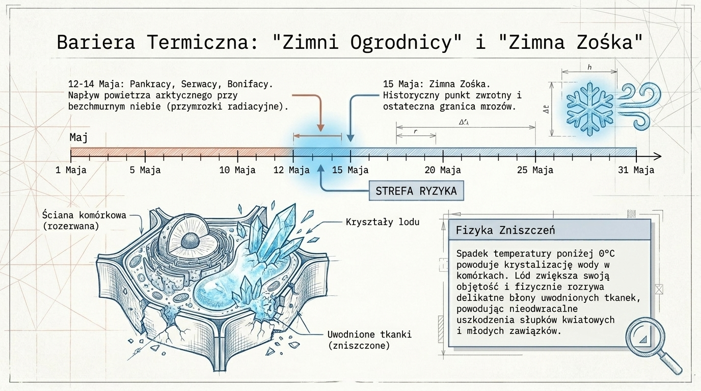 Zimni Ogrodnicy i Zimna Zośka a prowadzenie upraw