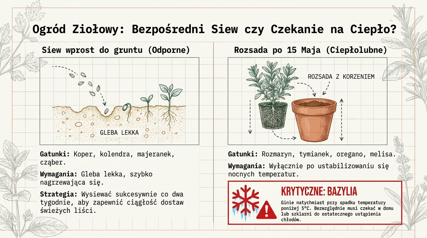 Jakie zioła siać w maju?